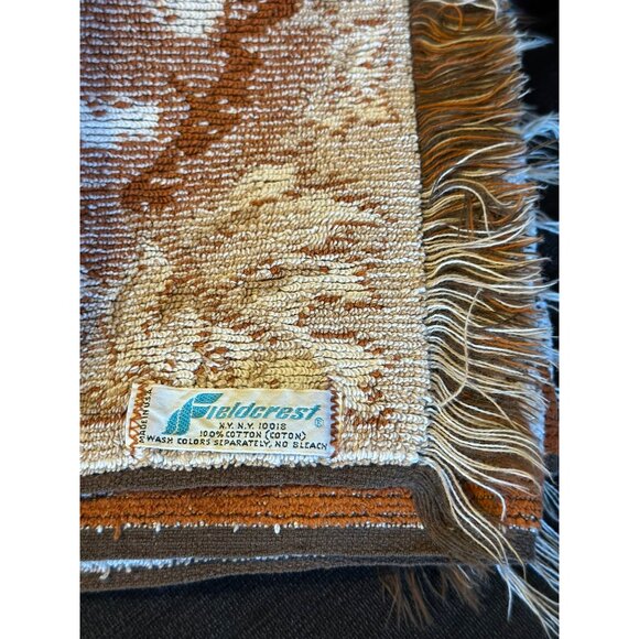 VTG Fieldcrest Coordinated Cotton Towels - 3 Pc Set: Bath, Wash, & Tea Towel - Picture 2 of 9